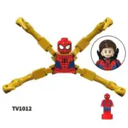 1PCS Spider Block Figure Toy Spider-Man Toys Building Blocks Model