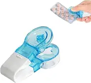 Portable Pill Taker Remover, Tablets Pills Blister Pack Opener Assistance Tool for The Elderly, Disabled, Individuals with Weak Senior Arthritis Hands (1 Pcs)