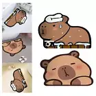 Capybara Bath Rug Soft Polyester Toilet Rug Shower Rug Bath Mat Bathroom Rug