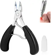 Toenail Clipper Professional Thick & Ingrown Trimmer Heavy Duty Stainless Steel Precision Nail Scissors Super Sharp Large Beauty Pedicure Tools