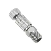 1/8 Air Brush Connector Adapter, 1pcs Air Brush Quick Connect, Silver
