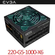 EVGA SuperNOVA 1000 G5 80 Plus Gold 1000W, Fully Modular ECO Mode with Fdb ...