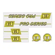 GT - 1986 PRO Series on clear - decal set - Old school bmx