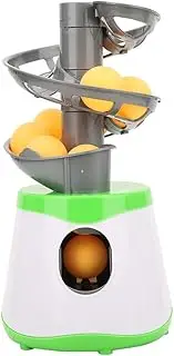 Table Tennis Serve Machine,Table Tennis Robot Portable Automatic,Table Tennis Trainer with 10 Balls for Beginners Children Entertainment Toy