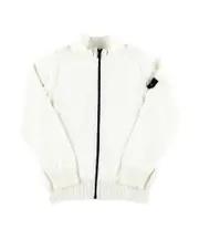 Zipper cardigan 6Y white