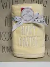 Rae Dunn Happy Easter Yellow Hand Towels Set 16” x 30”, Spring, New!!