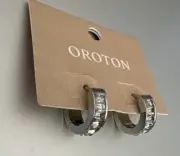 OROTON Phoebe Small Sleeper In Silver/Crystal RRP$69.95