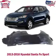 New Front Fender Liner Left hand driver side For 2013-16 Hyundai Santa Fe Sport