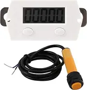 LCD Digital 0-99999 Counter 5 Digit Plus UP Gauge + Switch Sensor with Magnetic