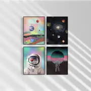 [Namly Design] Poster - Science Fiction Space / Set of 4