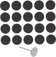 1Set Manicure Sandpaper Discs for Nail Care Grinding Slices for Dead Skin Removal Professional Nail Accessory Kit for Polishing and Trimming Durable Nail Grooming Tool