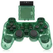 2.4G Wireless Game Controller For Sony Ps2 Green Controllers & Attachments