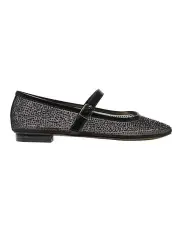 [Alan Pinkus] Topaz Ballet Flat Shoes in Black Patent