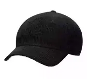 Nike Hat Black Corduroy Adjustable Club Cap Adult Unisex Size M/L FB5375-010