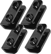 4pcs Tent Awning Accessories Plastic Tent Joints Connector Portable Tent Pole Connectors Pole Part Tent Pole Accessories Base Canopy Connect Cap Frame Connector for Canopy