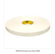 9 Rolls) 3M 450EK 1”x600yd Adhesive Transfer Tape 1” Extended Liner 74044