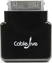 CableJive dockStubz+ Charge Converter and 30-pin Pass Through Adapter for iPhone, iPod, and iPad