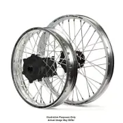 Fits Suzuki DR650 1996-2021 Supermotard Cush Drive Wheel Set SM Pro Silver Rims