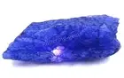 300 Ct Natural Blue Sapphire Rough Dyed Certified African Loose Gemstone M25