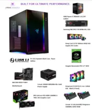 RTX 4090 Lian Li Gaming PC AMD Ryzen 9-7900X3D, 32GB RAM, 24GB RTX 4090