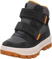 [Superfit] Boys' Tedd Warm Lined Snow Boots, Grey Orange 2000, 26 EU Weit