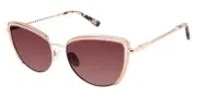 Nicole Miller MONTE CARLO Sunglasses Women Pink Crystal 54mm New 100% Authentic