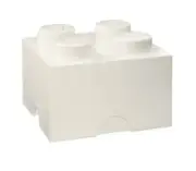 LEGO Large Storage Box - 4 White Brick