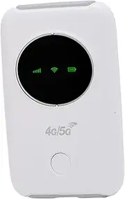 4G Mobile WiFi Router, Portable WiFi Hotspot Device for Travel, LTE 300Mbps High Speed 10 Devices, Color LED Screen SIM Card Slot, Built in 3200mAh Battery