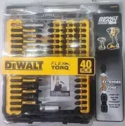 DeWalt DWA2T40IR 40pc Impact ready screwdriving bit set C1