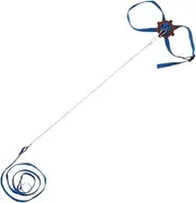 Sosoport Portable Turtle Leash Anti-bite Tortoise Pulling Rope Lightweight Walking Rope for Outdoor Use for Training and Control