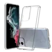 For Samsung Galaxy S22 Ultra Clear Case Slim With 4 Corners [Shock Absorption] Hard Back Soft Bumper Cover