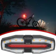 BENGGUO Bike Taillight 5 Light Modes USB-C Rechargeable Waterproof Wear-resistant Bicycle Rear Light with Remote Control
