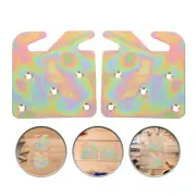 2 Pcs Bed Universal Wood Hanging Parts Hardware Hinge Wooden Frame