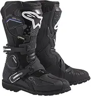 Alpinestars 3402-0375 Toucan Gore-Tex Men's Weatherproof Motorcycle Touring Boots (Black, US Size 7)