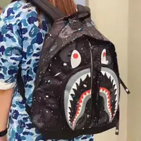 在飛比找蝦皮購物優惠-Bape Shark 迷彩背包 By A Bathing A