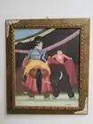 Fernando Botero Painting Replica Hand-Painted On Canvas Wooden Frame 63X73 CM