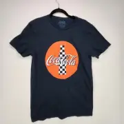 Coca Cola TShirt Mens Collectible Size Small Black Checkers