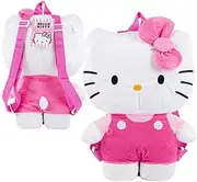 [Fast Forward] Hello Kitty 14" Plush Backpack, Pink, Large, Backpack