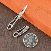 Titanium Folding Knife keychain Mini Knife Letter Opener Tool Outdoor Pocket EDC