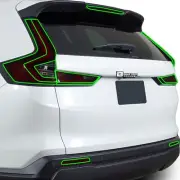 Fits Honda CR-V 2023-2025 Taillight Tail Light Precut Smoked PPF Tint Film (for: Honda)