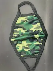 High quality Black AND camouflaged Unisex face cover elastic string
