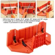 Clamping Mitre Box Angle Saw Guide Sawing Skirting Coving Wood 22.5°, 45° & 90°