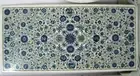 Marble Dining Table Top , Lapis Lazuli Coffee Table Top , Patio Table Top 24x48"