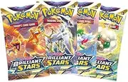 Pokemon - Brilliant Stars - Sealed Booster Pack Lot - x4