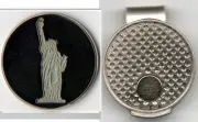 Statue of Liberty 1" Golf Ball Marker & Hat Clip