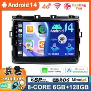 For Toyota Tarago Estima 2006-12 Android14 Head Unit CarPlay Car Stereo DAB+HDMI