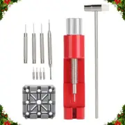 Watch Band Link Pin Remover and Hammer Set 11 Pcs for Watch Repair