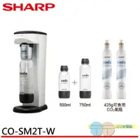 在飛比找蝦皮商城優惠-SHARP 夏普 Soda Presso 氣泡水機(2水瓶+