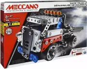Erector by Meccano, Race Truck Model Vehicle Building Kit, for Ages 8 and up