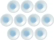 Set of 10, Merrow Blue 7.5 Plates, 9.1 x 1.2 inches (23 x 3 cm) | Setomonohonpo